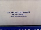 Franklin Mint 100 Greatest Stamps Silver 