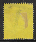 Great Britain Scott 132 Used Fine - 1902 3p Dull Purple orange Yellow Issue