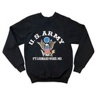 Vintage Artex Us Army Ft Leonard Wood Mo Sweatshirt Small Usa Military Eagle