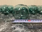 Vintage Japanese Glass Fishing Float Buoy Set Of 18 Seafoam Green 4 Inch Decor