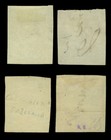 Colombia 1873  Bolivar State - Coat Of Arms  2nd Issue Set  Scott 4-7 Used Vf