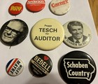 Vintage Iowa Political Buttons Pins Iowa Elections Lot Of 9 Governor President