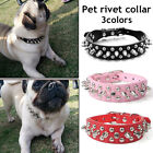 Anti-bite Spiked Studded Pet Dog Collar For Small Medium Large Dogs Bulldog Pug   