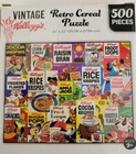 Vintage Kellogg s Retro Cereal Puzzle- 500 Pieces