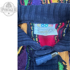 Vintage Coogi 90s Australia Knit Cardigan Unisex Bold 3d Colourful Rare Jumper