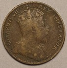 1905 Cyprus 1 4 Piastre Nice 
