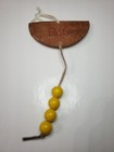 Vintage Bsa Cub Scout Progress Toward Rank Totem With Yellow Beads Tiger Bear