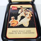 1992 Coca-cola Metal Serving Tray Lot 10 What s Really Good Halloween 1926 Art