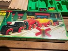 Vintage Brio Train Set Wooden Circular Track And Cars In Box