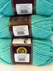 Lion Brand Hometown Usa Yarn Miami Seafoam 112 3 Skeins same Lot 243 Yds  Total