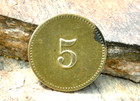 Antique Meyers  California  lake Tahoe El Dorado Co  Paradise On The Lake Token