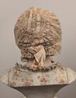 Fanciful Victorian 19th C Valenciennes Lace Baby Bonnet