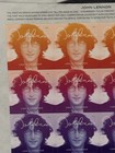 John Lennon Forever Stamps Sheet   1-2 