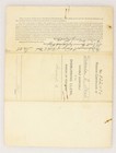Civil War Pension Document  Granted To Widow Of 8th Indiana Cavalry Regiment 
