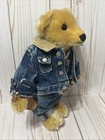 Steiff Ralph Lauren Polo Ranch Bear Denim Blue Jean Ltd Ed 1514 3500  650581