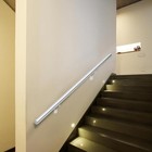 4 Ft Handrails Kit For Indoor Outdoor 4 Feet Anodized Shiny Silver