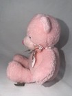 First   Main Teddy Bear Baby Plush Pink Bow Embroidered Blue Eyes 10    Soft Toy