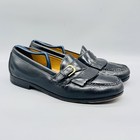 Cole Haan Shoes Mens 10 5 Black Leather Air Vtg Kiltie Loafers Dress Y2k 90s