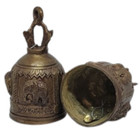 Brass Elephant Bell Vintage Thai Temple Buddhist Hanging Decor