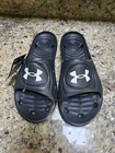 Gym Locker Under Armour Ua Locker Iv Slides  Men s Sandals Black Size 9 New