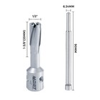 1 2  Tct Annular Cutter Universal Shank Carbide-tipped Drill Bit With Pilot Pin