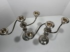 Gorham Sterling Silver Weighted Twist 808 1 Candelabra Dents On It Pair