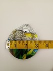 Glass White Flower Ornament