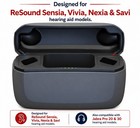 Resound Premium Charger For  Sensia  Vivia  Nexia  Savi    Jabra Hearing Aids