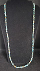 Navajo Hand Strung Natural Turquoise Nugget Necklace 925 Sterling Silver 33 