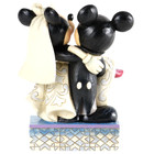     New Jim Shore Disney Figurine Mickey Minnie Wedding Cake Topper Bride Groom