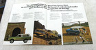 1971 Chevrolet Blazer Truck Brochure 8pg Original