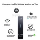 Sbg7400ac2  Modem Router Combo  Fast Docsis 3 0   Ac2350 Wifi  Check With You   