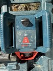 Bosch Grl800-20hv Rotary Laser Level Kit W  Detector  Tripod   Grade Rod