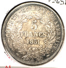 France 1851 A 5 Francs Km 761 1 Au  w 