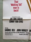 Framed Vintage Original 1 Sheet Poster Folded 1975 Walking Tall