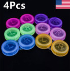 Contact Lens Lenses Case Storage Soaking Mini Travel Eye Care L r Marked 4pcs