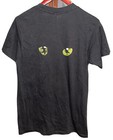 Cats Broadway Musical Vintage 1981 Ched By Anvil Black T-shirt Tee Size Large