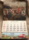 Vintage 1963 Standard Oil Spiral Calendar - Gas Station Advertising Memorabilia