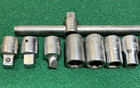 Snap-on 9 32 Socket Set 10 Pc Handle Socket Adapters Midget Usa Vintage Rare Usa