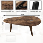 Rustic Wood Coffee Table For Living Room Center Accent Table 43  Long