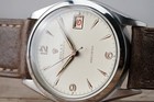Serviced Vintage Rolex Oysterdate 6294 Refinished Dial 34mm Cal 740 C 1953  1379