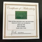 Indianapolis Colts Game Used Turf- Rca Stadium- Peyton Manning