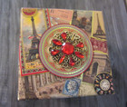 Punch Studio Keepsake Decorative Boxes Jeweled Lid  Lot Of 2 Victorian Travel