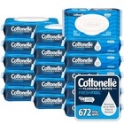 Cottonelle Fresh Feel Flushable Wipes  16 Packs  42 Wipes Per Pack