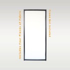 White Dj Facade Scrim Dj Booth Scrim 19 5 x 44 2  W small Bag White