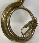 Vintage King Brass Front Facing Sousaphone 26  Bell Marching Band Tuba