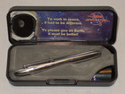 Fisher Space Pen Chrome Bullet Writes Upside Down Works Clean Excellent Conditon
