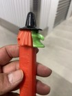 Rare Vintage Pez No Feet Witch With Black Hat