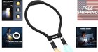 Portable Led Neck Light - 3 Color Temperatures For Reading  Repair   Outdoor Use