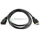 Hdmi 1 4v Male To Female Extension Cable Gold Plated 1080p Extension Cord 6ft